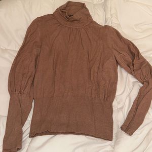 mock neck sweater